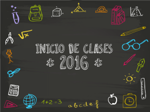 inicio de clases