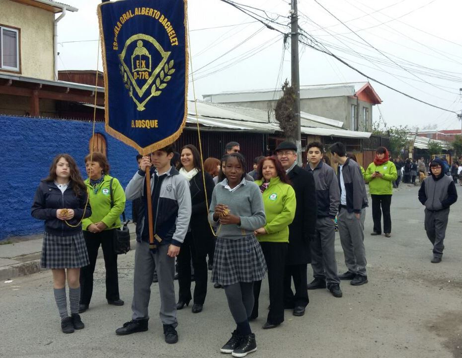 DESFILE COMUNAL 2017 Escuela Gral. Alberto Bachelet Martínez