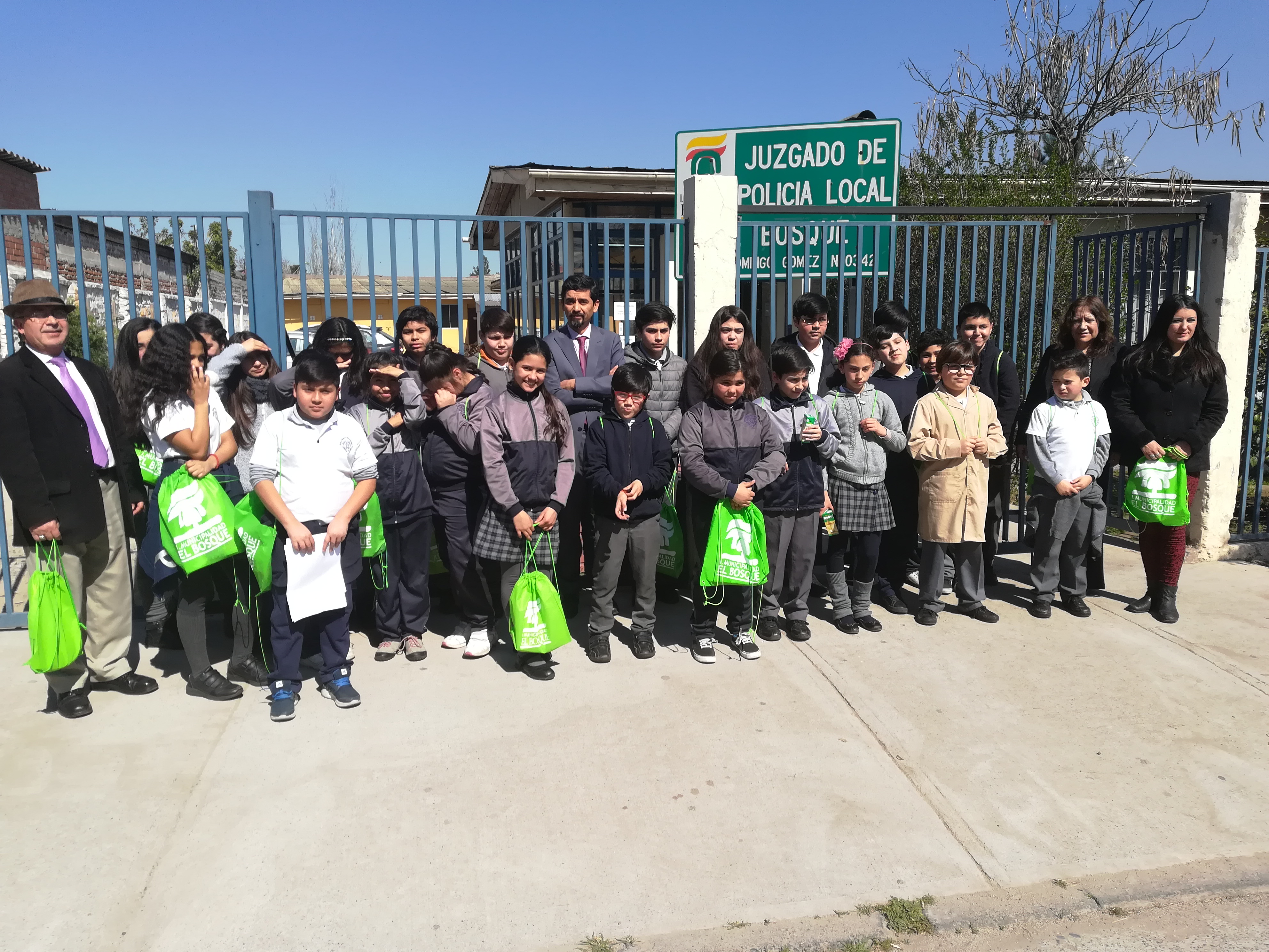 JUZGADO DE POLICIA LOCAL EL BOSQUE Escuela Gral. Alberto Bachelet